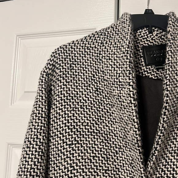 Blank NYC Say Anything Tweed Black & White Jacket - Picture 4 of 7